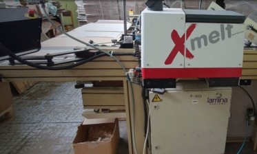 Folding, gluing and taping machine